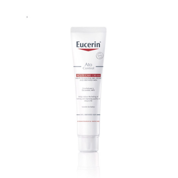 Eucerin Ato Control Acute Care Cream - Kem dưỡng da làm dịu kích ứng - 40ml