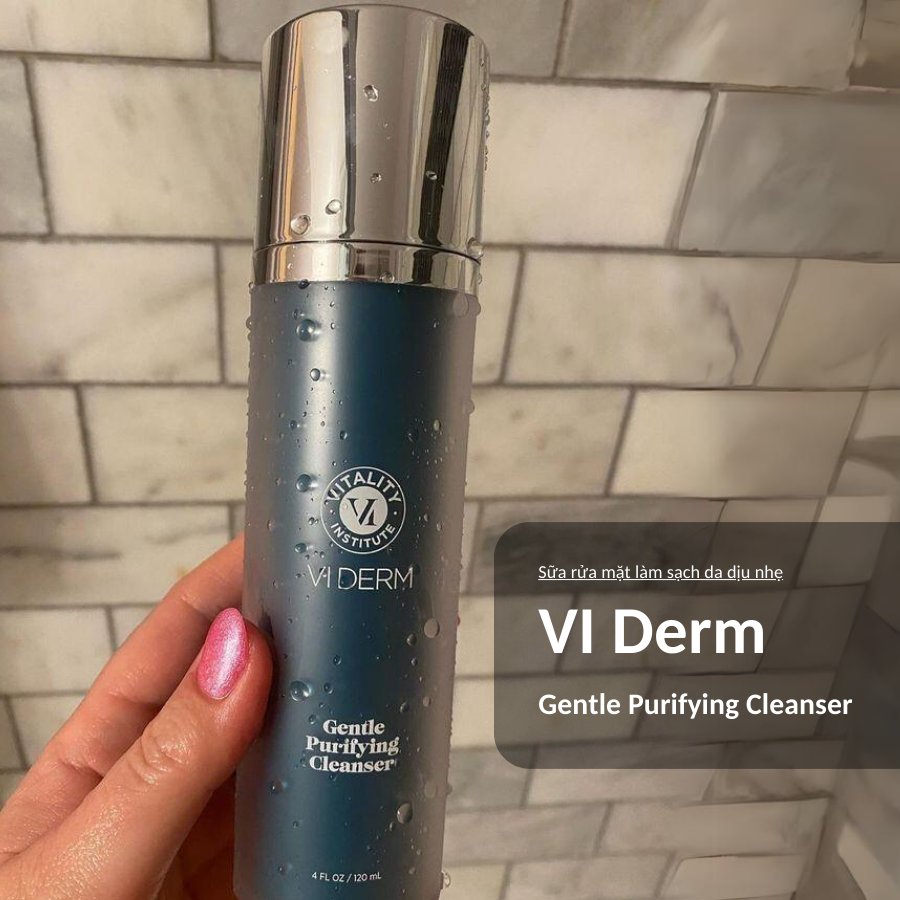 Sữa rửa mặt làm sạch da dịu nhẹ VI Derm Gentle Purifying Cleanser