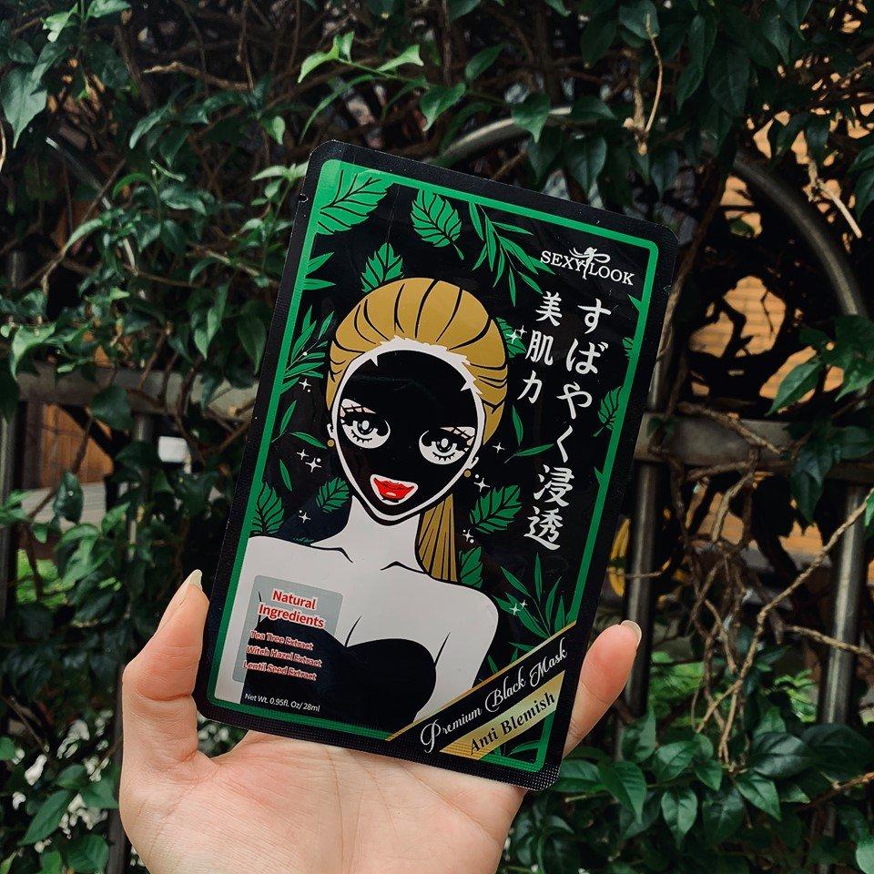 Belle Lab - SEXYLOOK Tea Tree Anti Blemish Black Facial Mask 