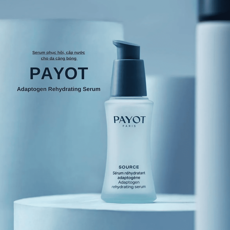 Serum phục hồi, cấp nước cho da căng bóng PAYOT Adaptogen Rehydrating Serum 